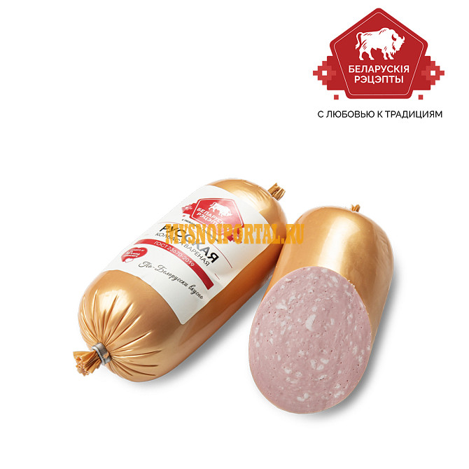 Колбаса вареная "Русская ГОСТ" 400 г Белорусские рецепты Москва - изображение 1