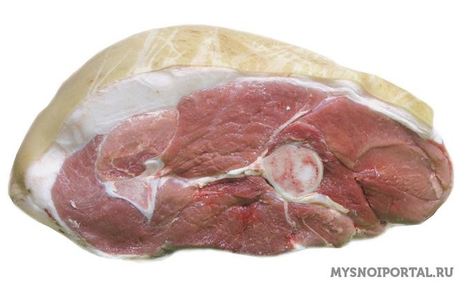 Предлагаем ОТРУБ ТАЗОБЕДРЕННЫЙ НА КОСТИ БЕЗ ГОЛЯШКИ Белореченский - изображение 1