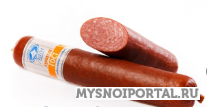 Колбаса варено-копченая Сервелат "ГОСТ" Тольятти - изображение 1