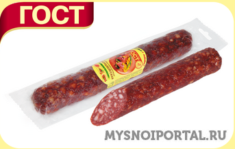 Колбаса БРАУНШВЕЙГСКАЯ ГОСТ ~340 г Санкт-Петербург - изображение 1