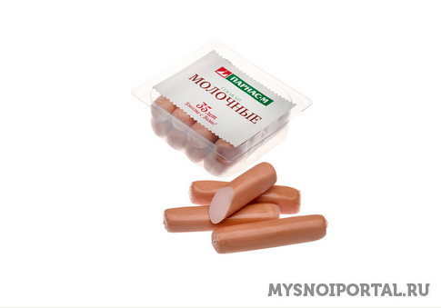 Сосиски Молочные классические 320 гр Санкт-Петербург - изображение 1