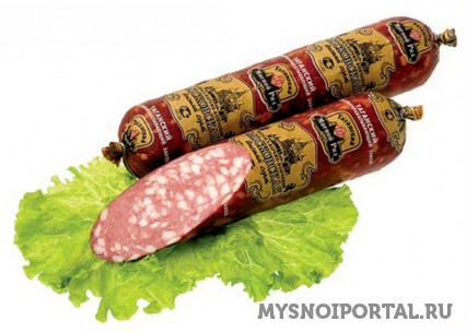 Колбаса «Московская» варено-копченая Москва - изображение 1