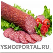 Колбаса сырокопченая "Мускатная" Екатеринбург - изображение 1