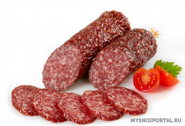 Колбаса сырокопченая "Посольская" Екатеринбург - изображение 1