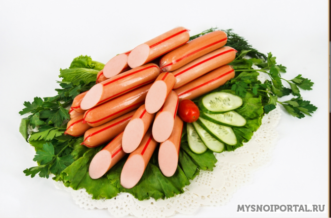 Сосиски Молочные 1 с ГОСТ Р 52196-2003 Екатеринбург - изображение 1