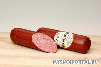 Колбаса Беловежская 300г (упак.) Лыткарино - изображение 1