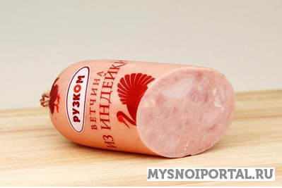 Ветчина из индейки 65/0,5 Лыткарино - изображение 1