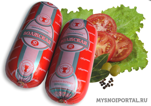 Колбаса вареная "Волжская" 1с Баево - изображение 1