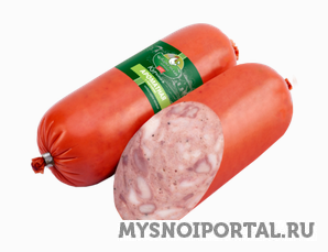 Колбаса варено-копченая "Ароматная" с перчиком (фас.-вакуум) Тимирязевский - изображение 1