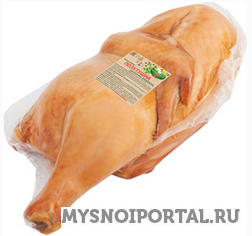 Полутушка цыпленка-бройлера копчено-вареная Тимирязевский - изображение 1