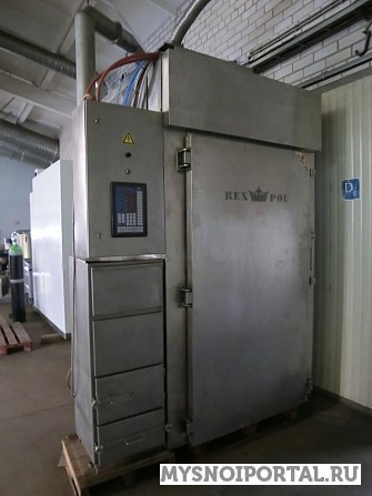 Коптильная камера REX-POL на 2 рамы, б.у. Москва - изображение 1