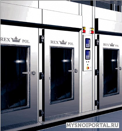 Термокамеры и оборудование для гигиены мясокомбината Rex Pol Москва - изображение 1