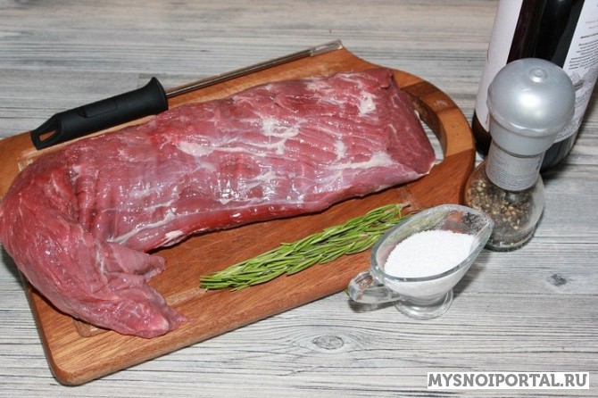 Вырезка говяжья очищенная Сафоново - изображение 1