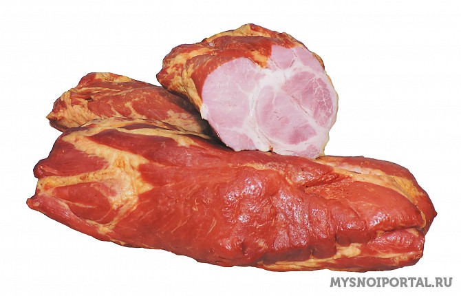 Предлагаем шейка варено-копченая из свежей свинины Екатеринбург - изображение 1