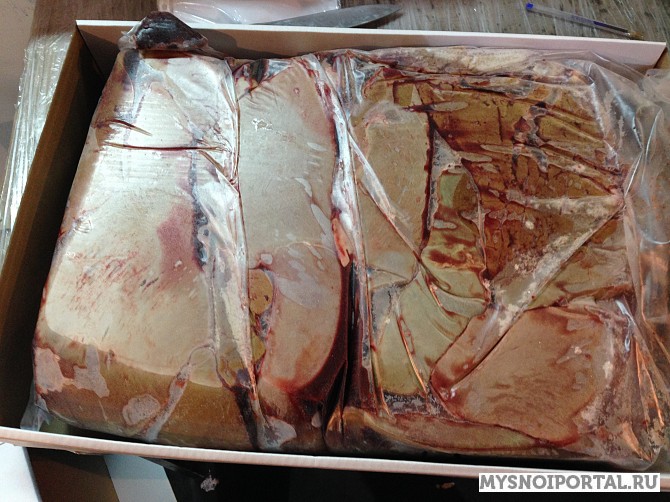 Печень говяжья замороженная Москва - изображение 1