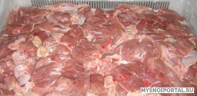 Мясо для шаурмы оптом курица Москва - изображение 1