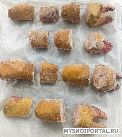 Предлагаем Ноги говяжьи (пилен) Омск - изображение 1