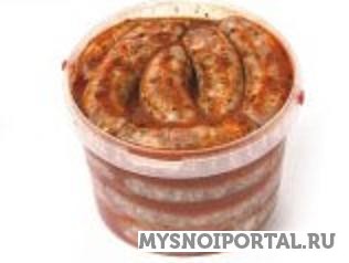 Предлагаем колбаски в маринаде "Для шефа" Береза - изображение 1