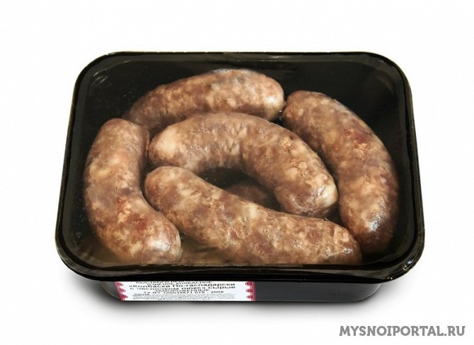 Предлагаем Колбаски сырые «По-гаспадарски с чесночком люкс» Пинск - изображение 1