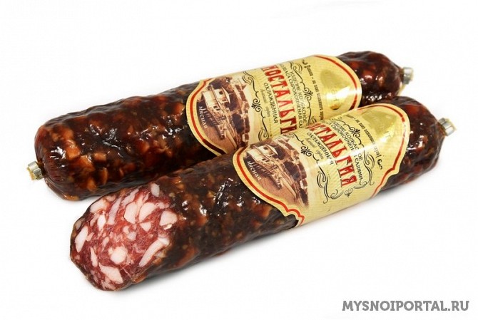 Предлагаем Колбаса сырокопченая «Ностальгия» Пинск - изображение 1