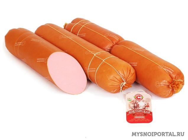 Варёная колбаса "Докторская" Москва - изображение 1