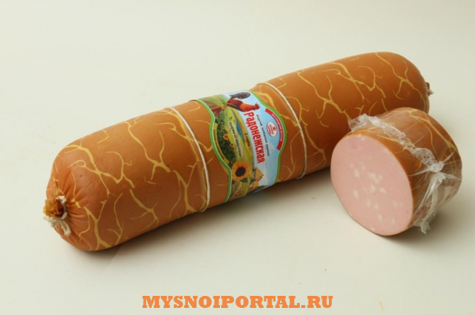 Предлагаем колбаса вареная РАДОНЕЖСКАЯ Железногорск - изображение 1