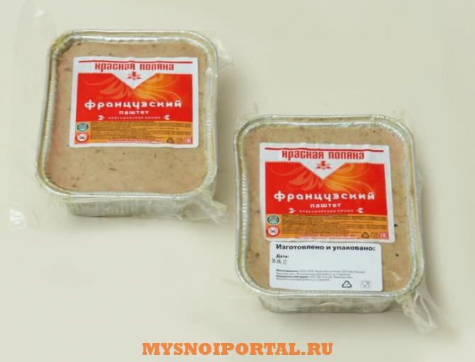Предлагаем: ПАШТЕТ ФРАНЦУЗСКИЙ Железногорск - изображение 1