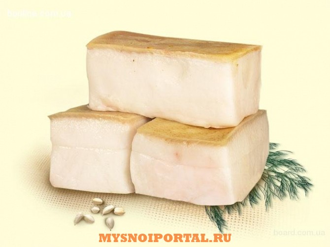 Куплю: сало свиное сырое, соленое, копченое от 200 кг Будённовск - изображение 1