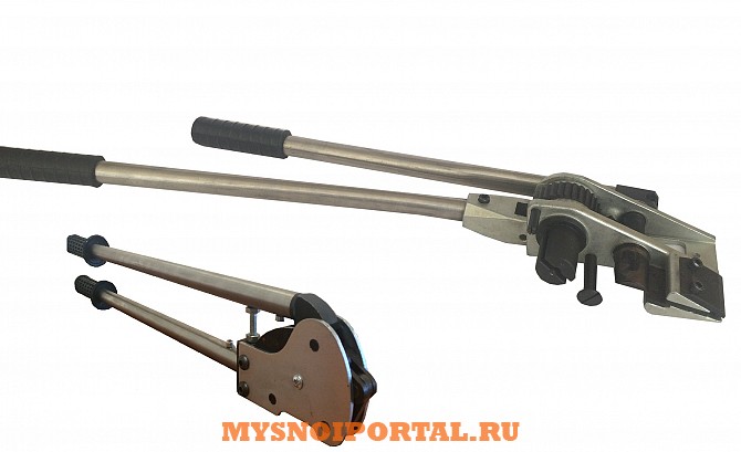 /M4H-2/ + /M4C/ - Ручная машинка для металлической ленты 32 мм (Компле Москва - изображение 1