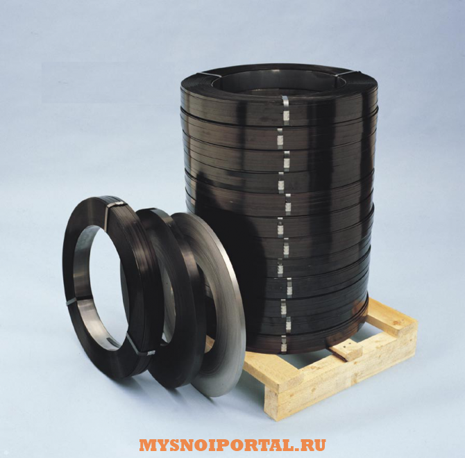 Лента металлическая (стальная лента) 19*0,5М (мягкая) упаковочная. Ста Москва - изображение 1