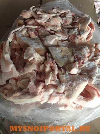 Шкура обрезь свиная (мех.зачистка) мелкая монолит Москва - изображение 1