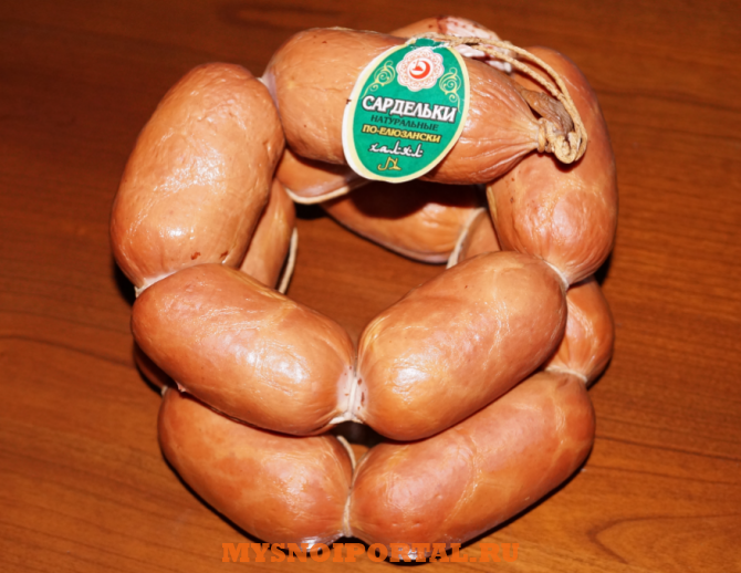 Предлагаем: Сардельки "Натуральные" по-Елюзански Средняя Елюзань - изображение 1