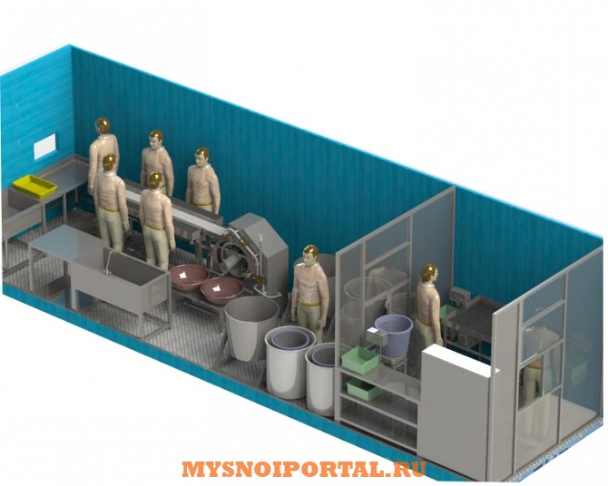 Мобильный икорный цех на базе контейнера Владивосток - изображение 1